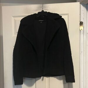 Banana Republic Black Teddy Jacket Size Large